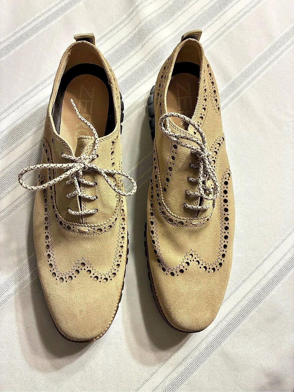 Cole Haan grand os Remastered Wingtip Oxford Remastered Wingtip men’s 12 suade t